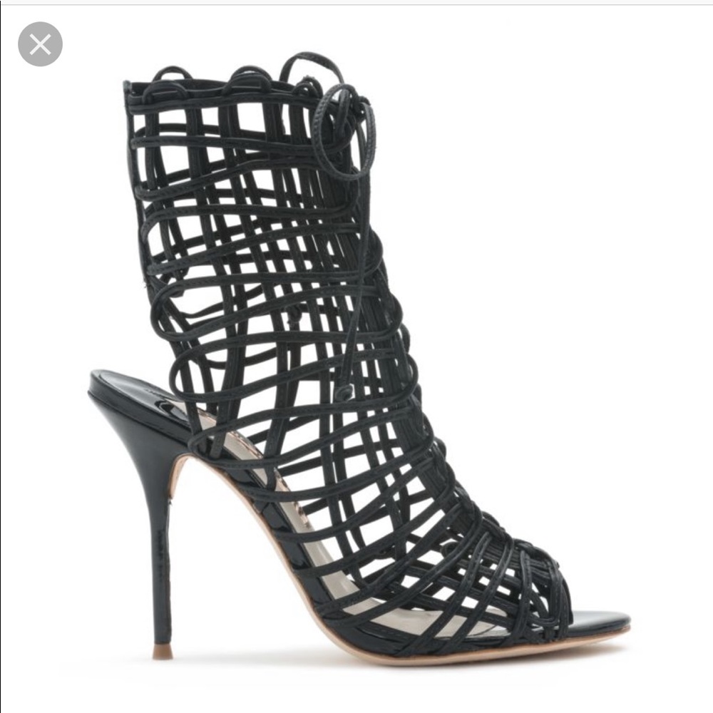 Sophia Webster caged sandals. Sz 38